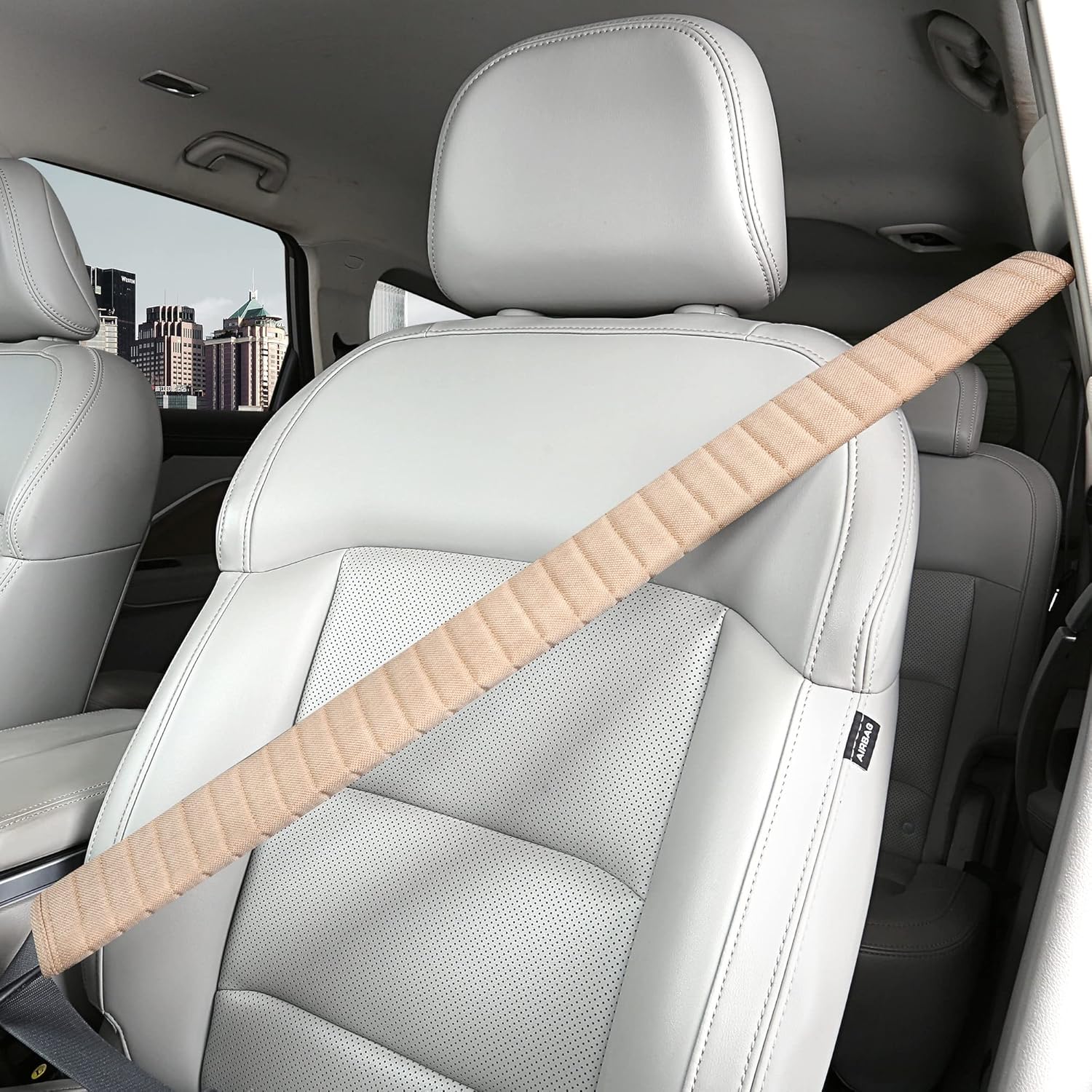 HighnessHwoo Car Seatbelt Covers Cushion Shoulder Pads