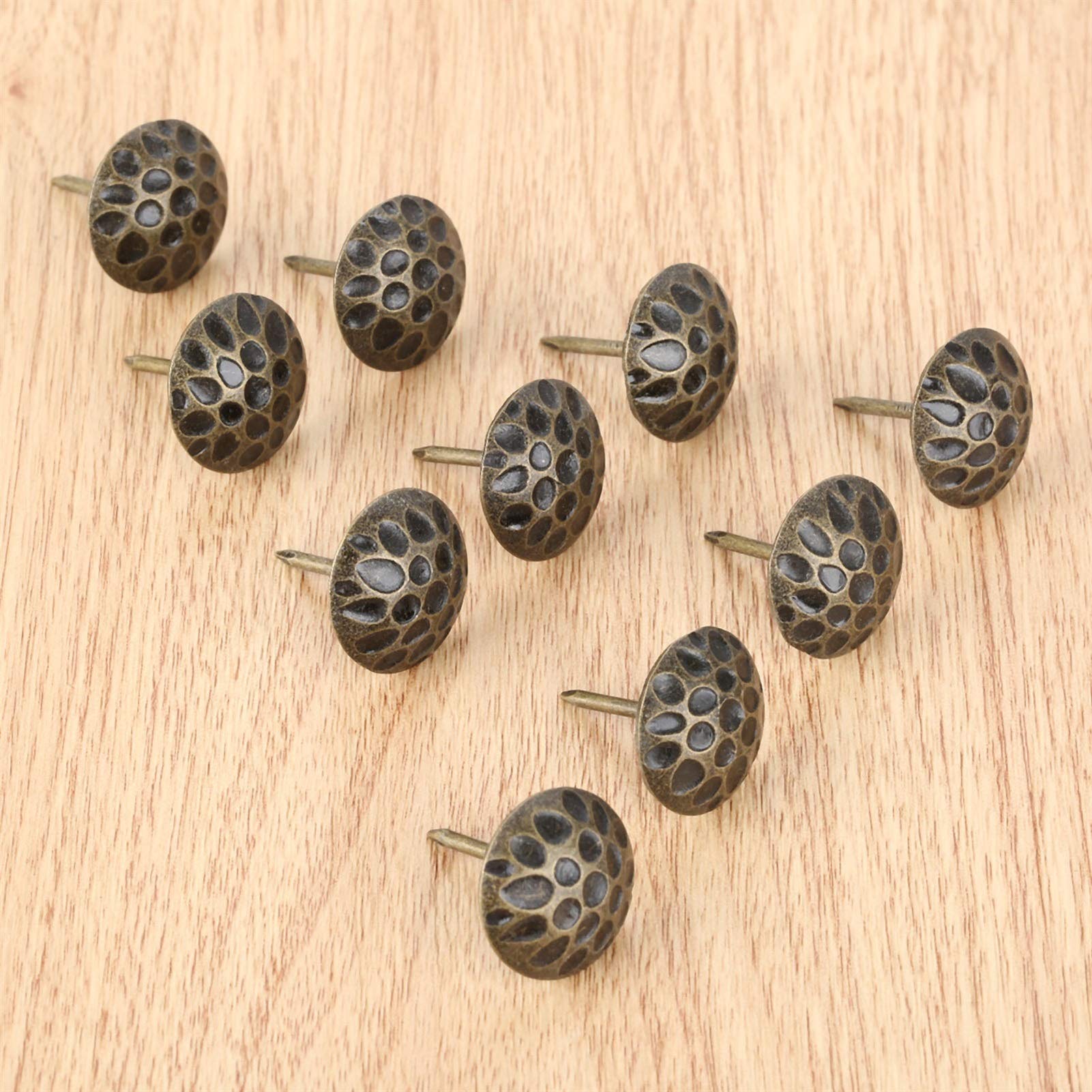 10 pièces 19 * 20mm punaises en Bronze Bijoux boîte Bois matériel de Meubles adapté au Bureau l'école