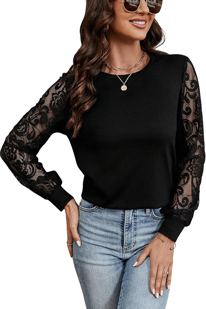 Felpa Lunghi Donna Elegante Maglie Invernali Manica Lunga Splice Colore