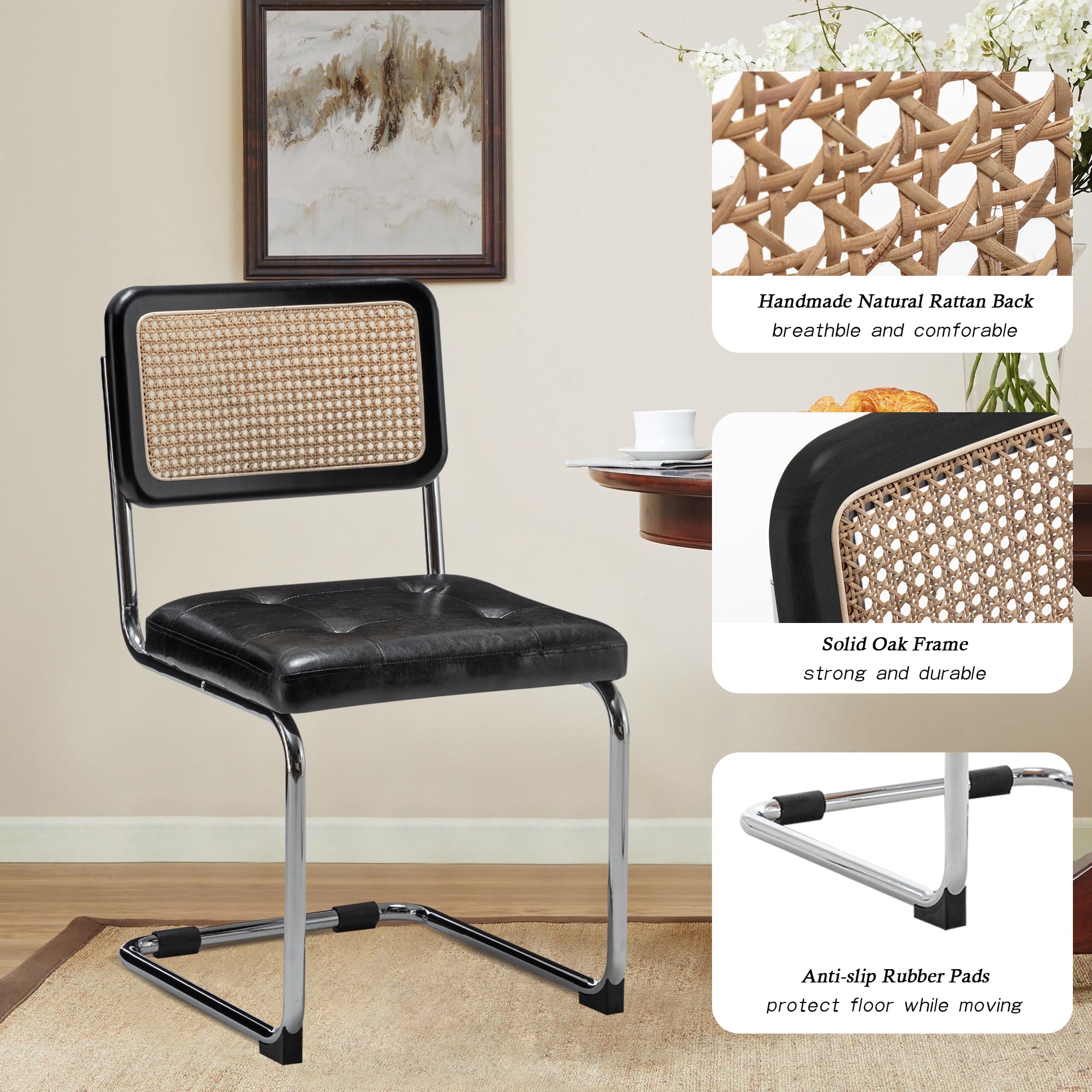 Colamy Upholstered Velvet Chair Alunaune Mid Century Modern Dining