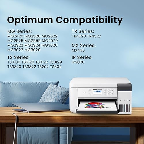 Miniatura 2 de Artillo Cartucho de tinta negra 245XL de repuesto para cartucho de tinta Canon 245XL Combo Pack PG-245XL PG245XL para impresora Pixma MX490 MG2520