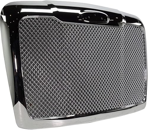 Miniatura 3 de Rejilla Para Freightliner Cascadia 2008-2017 | Cromo | Inserto De Malla | w/Pantalla De Error
