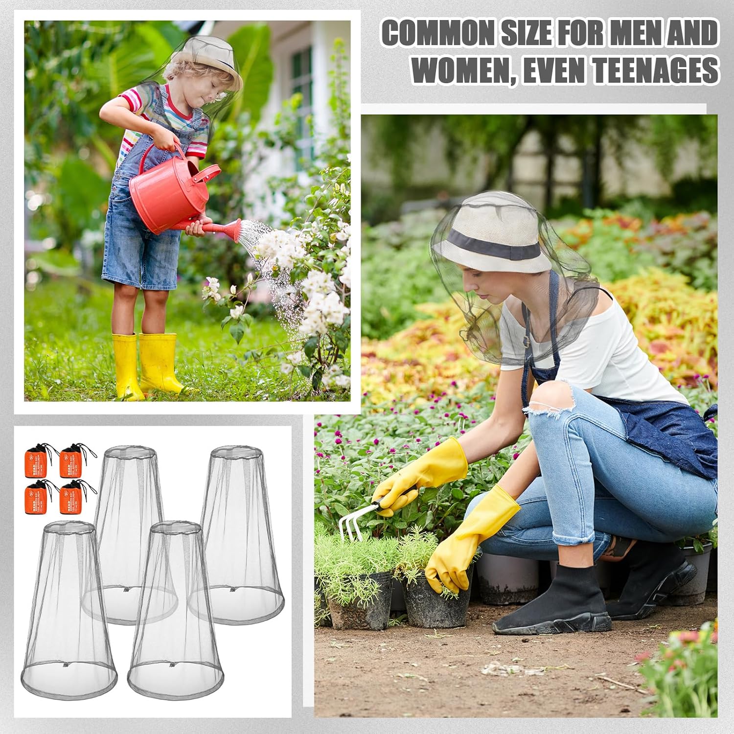 HESTYA Mosquito Net Mesh Hood - Image 5