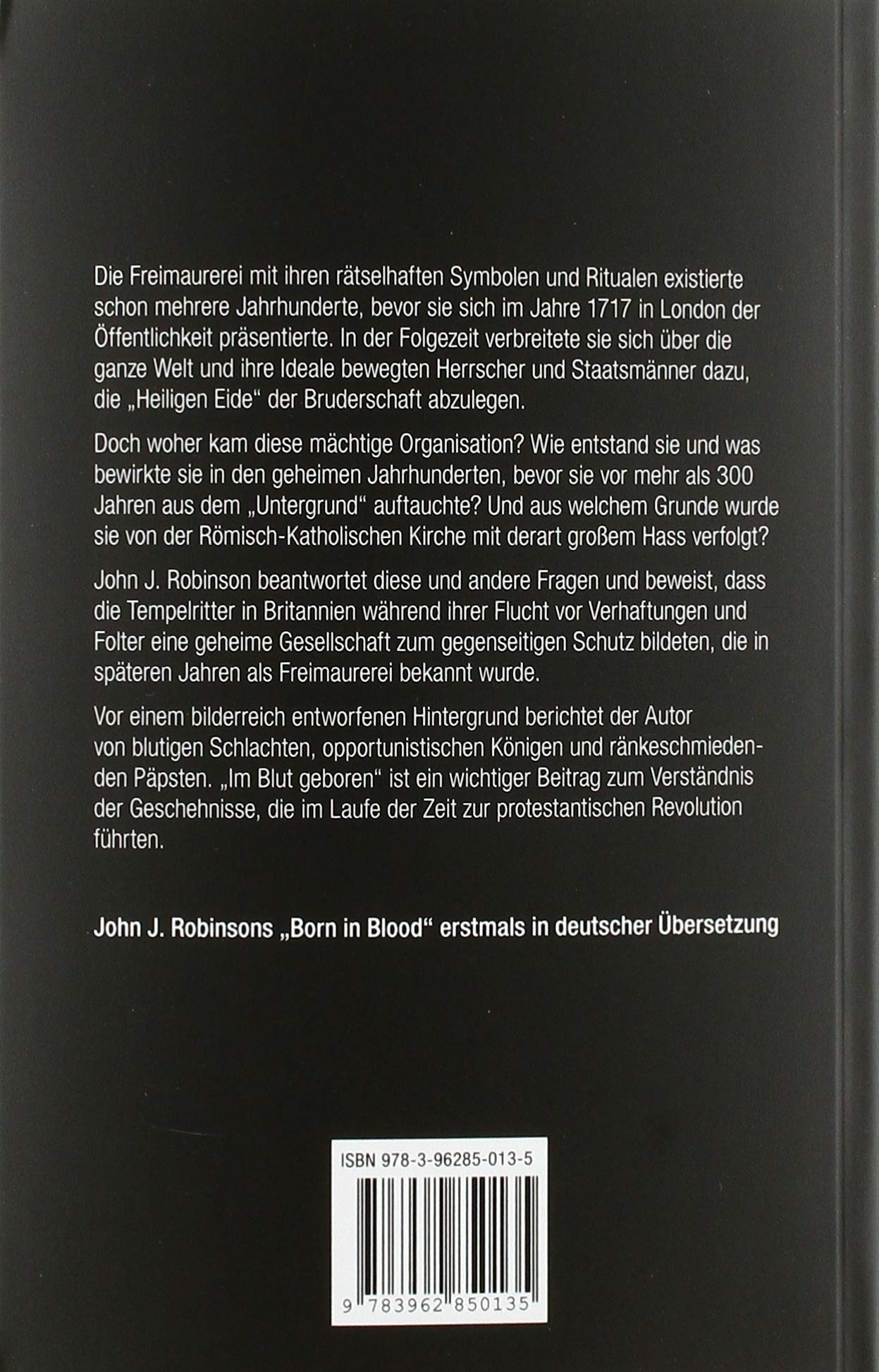 Im Blut geboren: Die verlorenen Geheimnisse der Freimaurerei