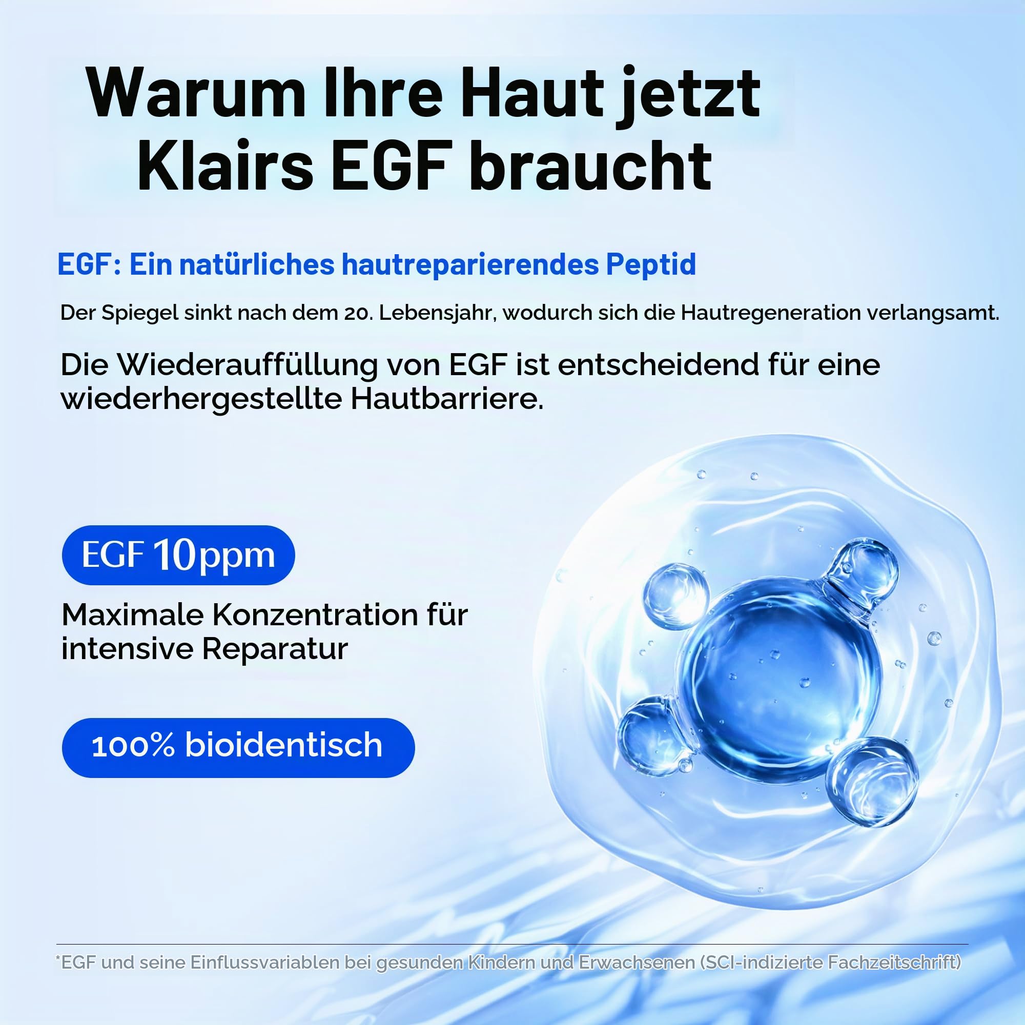DearKlairs EGF Serum - Blue Youth Activating Drop