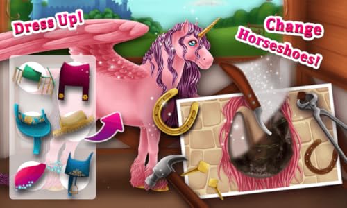 Princess Horse Club 3 - Magic Pony Care, Makeover & Royal Wedding Day