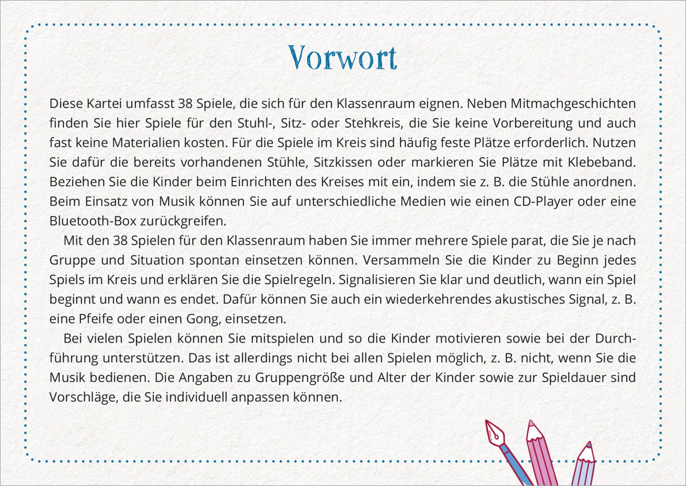Spiele für den Klassenraum: für Ganztag und Hort