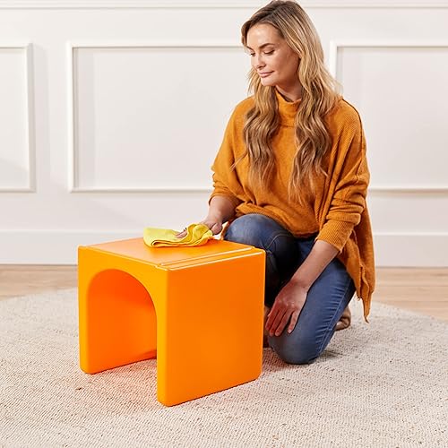 Miniatura 34 de ECR4Kids Tri-Me 3 en 1 silla cubo, muebles para niños, color morado claro Púrpura claro,Agua,Negro -,Verde Fern,marino,Azul,Azul Cian,Verde,Verde