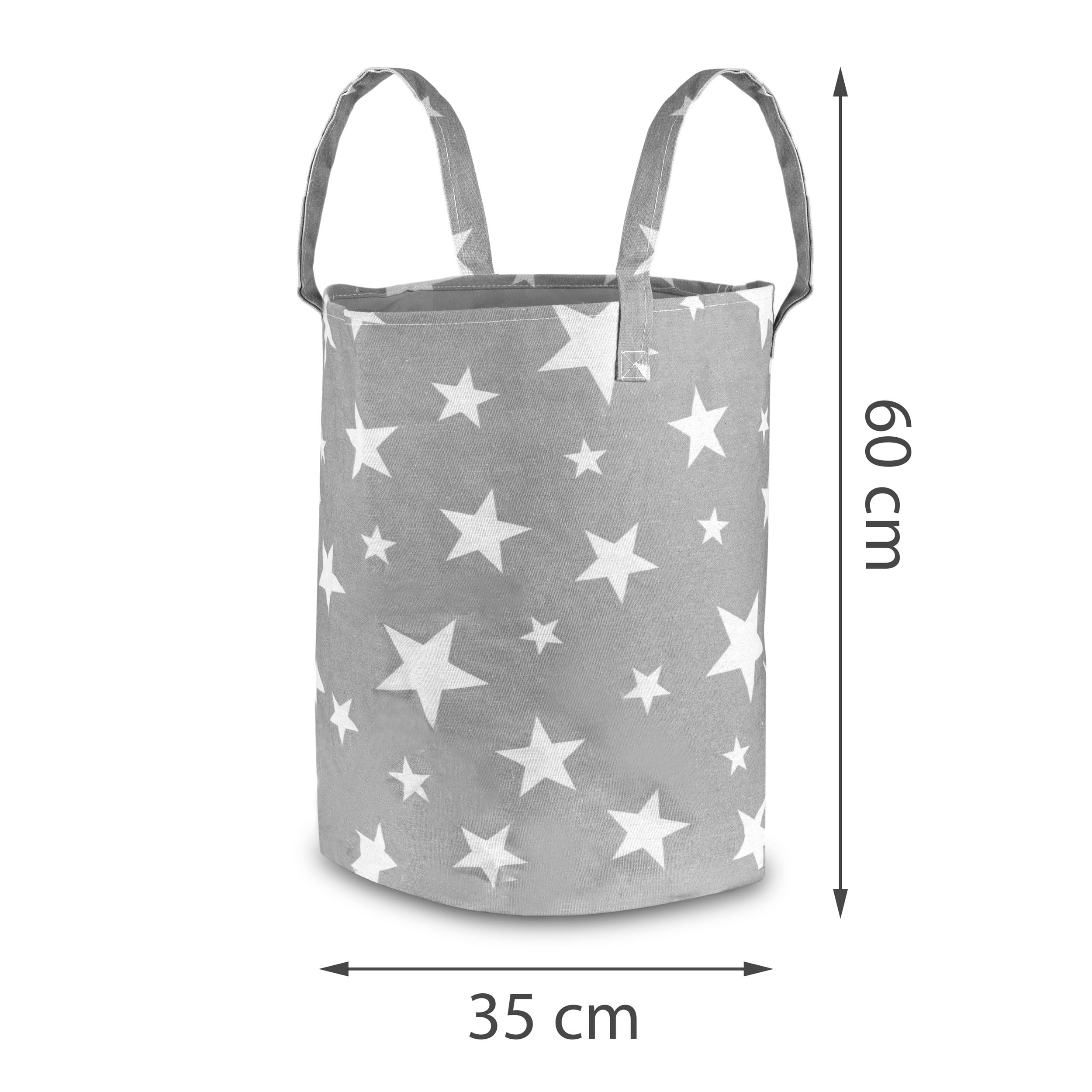 Nukido Toy Organiser Container for Toy Basket Laundry Bag Organiser for Toys Laundry or Other Products Practical Addition to the Room - Image 4