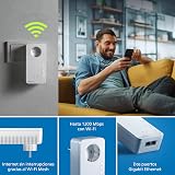 devolo Adattatore di estensione Magic 2 WiFi next, adattatore Powerline WLAN - fino a 2.400 Mbps, dLAN 2.0, bianco - 2