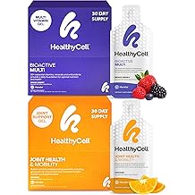 Healthycell Bioactive Multivitamin + Joint Health & Mobility Supplement for Men & Women Bundle