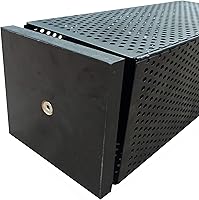 Vista 2 de FixtureDisplays® Exhibición giratoria 15620-NPF de Pegwall del metal del soporte de exhibición del recuerdo de los imanes del refrigerador