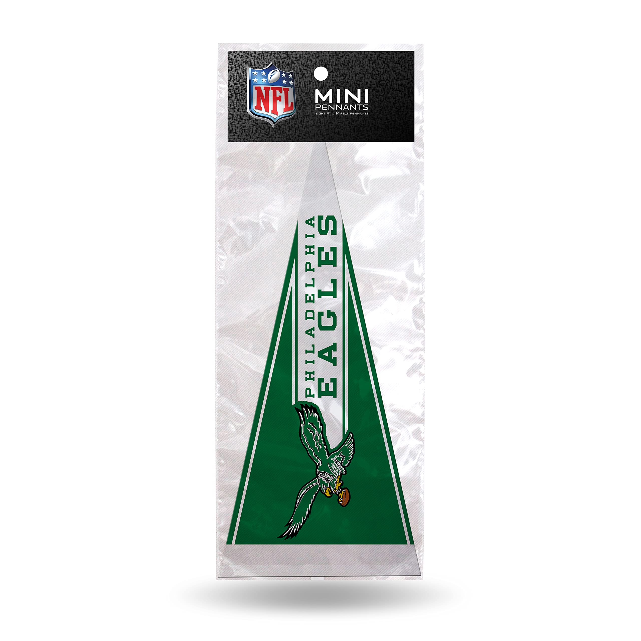 Mini fanion en feutre NFL Philadelphia Eagles pour décorer votre bureau