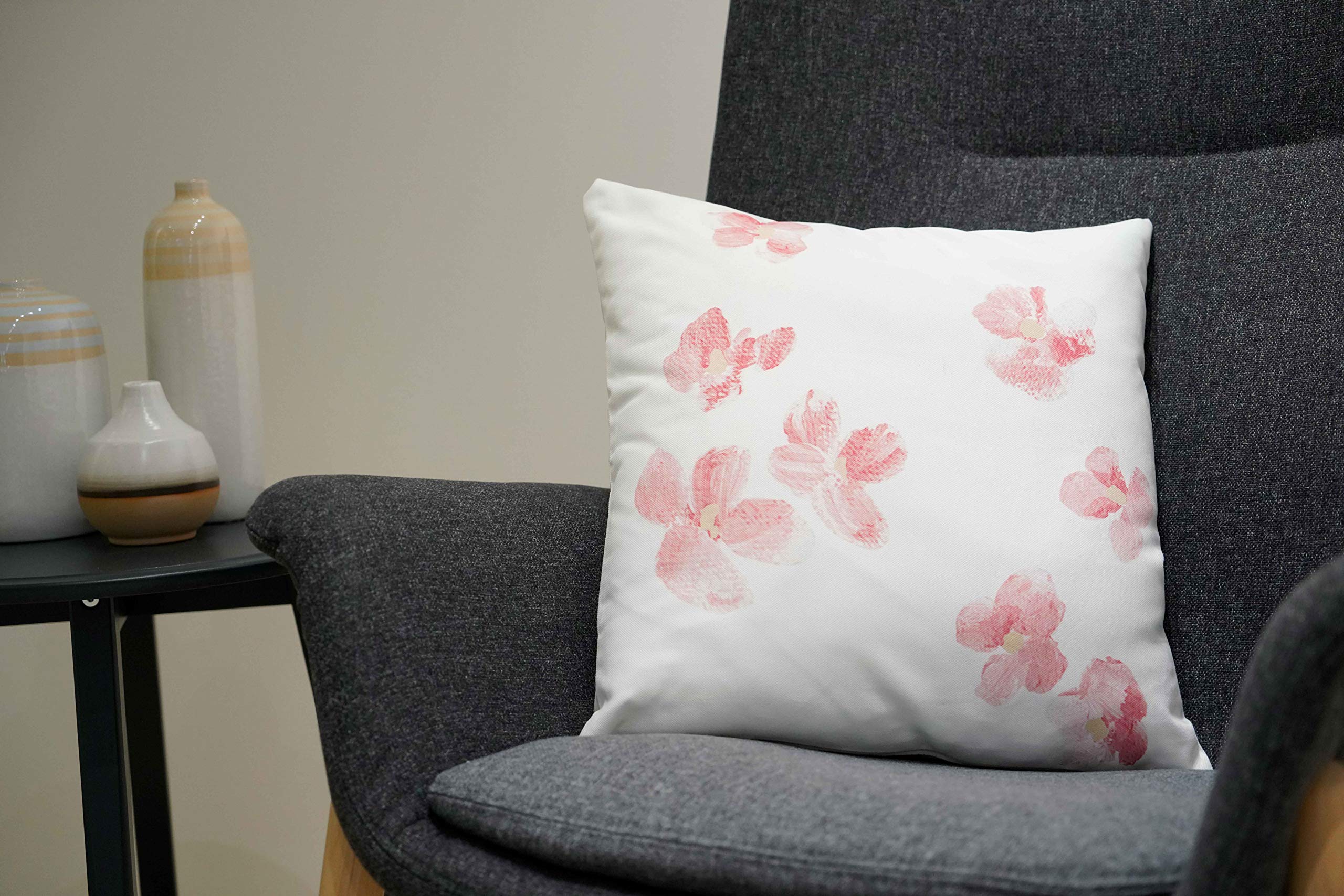 Mirabeau Kissenhülle Kissenhülle 2er Set Belvienne rosé/creme, Kissenbezug