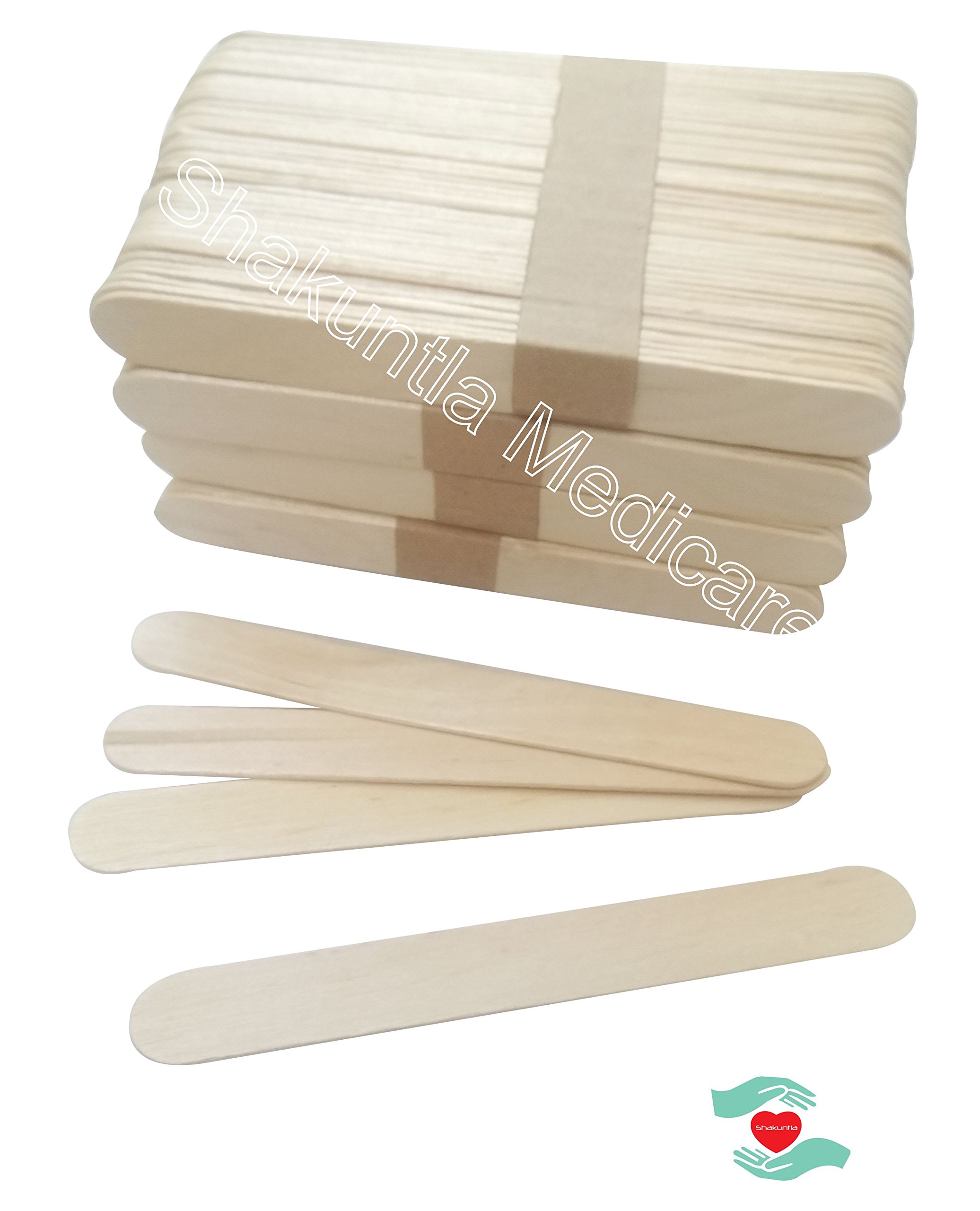 Shakuntla Wooden Waxing Spatula/Tongue depression 400 PCS (B0725FZQY7) Amazon Price History, Amazon Price Tracker
