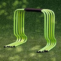 Vista 11 de YXXSDP Juego de 5 obstáculos para entrenamiento de velocidad de agilidad, salto de atletas y entrenamiento de velocidad, equipo de fitness