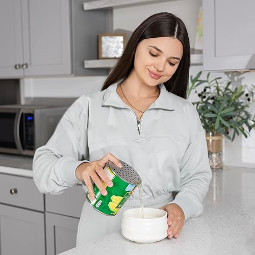 Miniatura 5 de Fox Run Colador de latas de atún de acero inoxidable, se adapta a latas de hasta 4 pulgadas de ancho