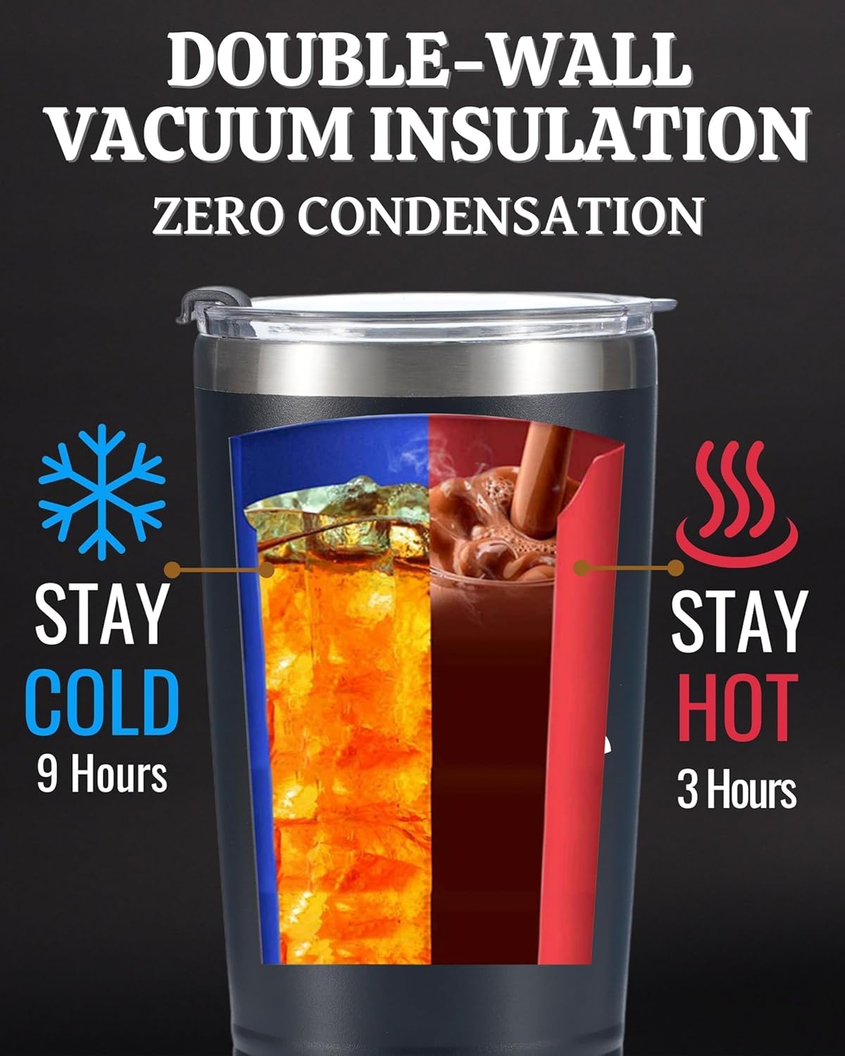 Onebttl Fox Gift, Gifts for National Fox Day, Birthday and Christmas, Stainless Steel Insulated Tumbler - Image 4