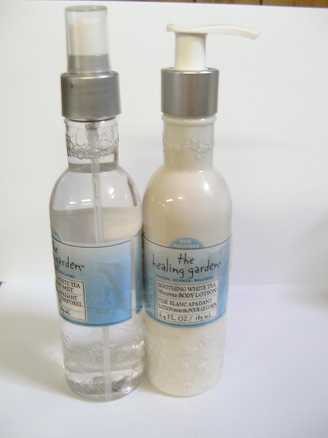 The Healing Garden White Tea Body Lotion & Mist Set Skin