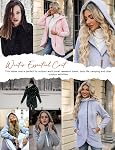 Voqeen Womens Zip Up Hoodies Fleece Jackets Oblique Zipper Hoody Sweatshirt Coat Fall Outfits Sweaters with Pockets