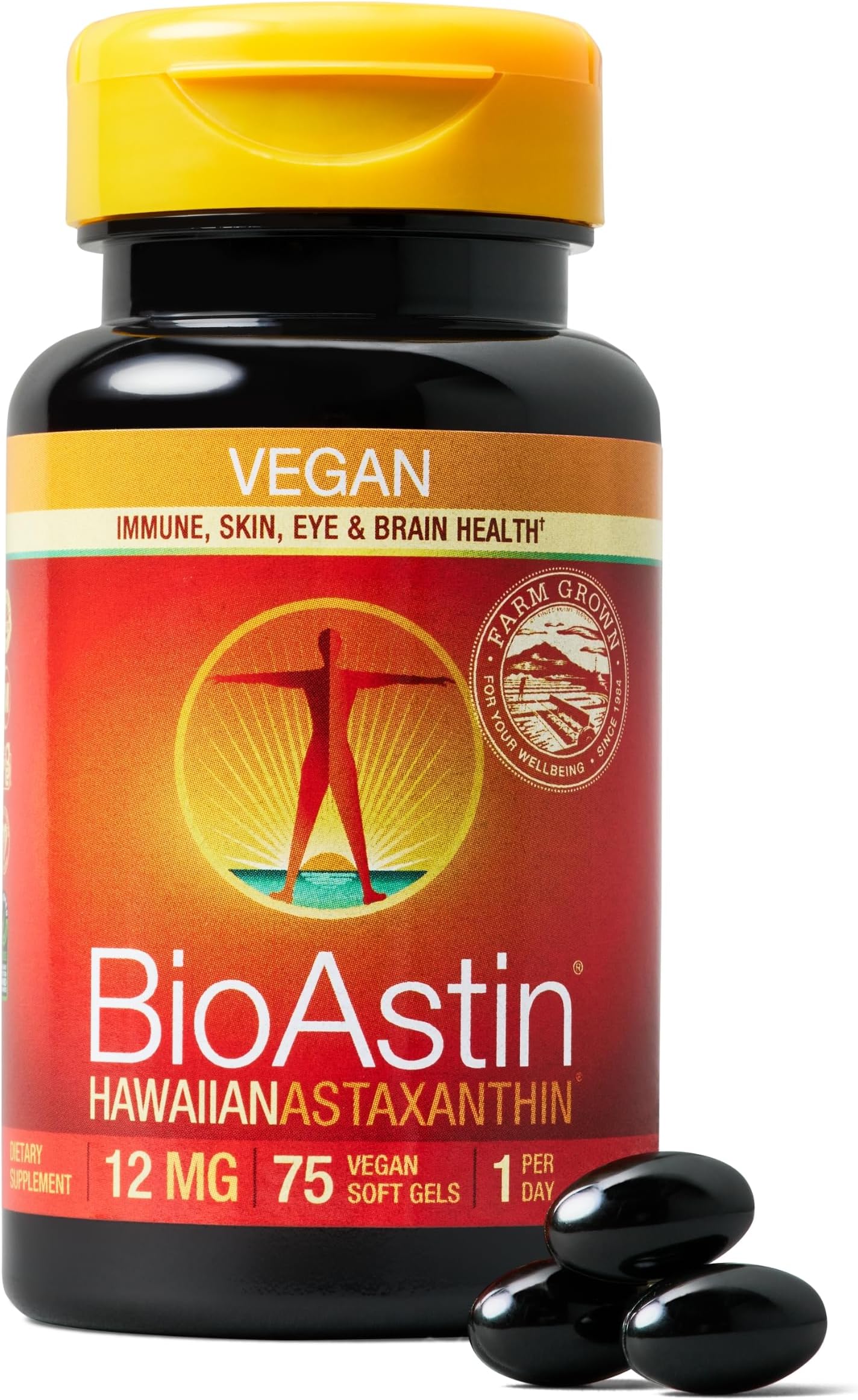 Nutrex Bioastin, 75 Veg Soft Gels 12 Mg