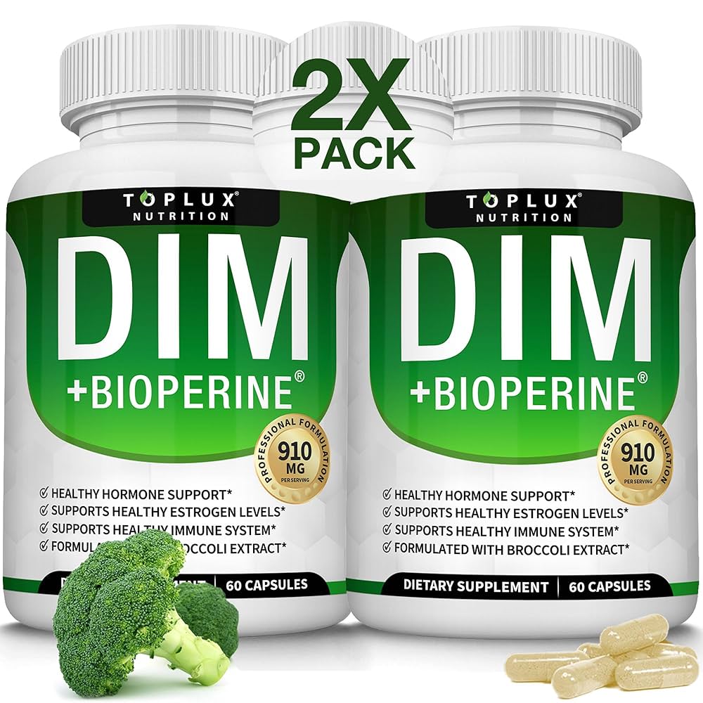 Amazon.com: Dim Supplement 910 mg Plus BioPerine Complex