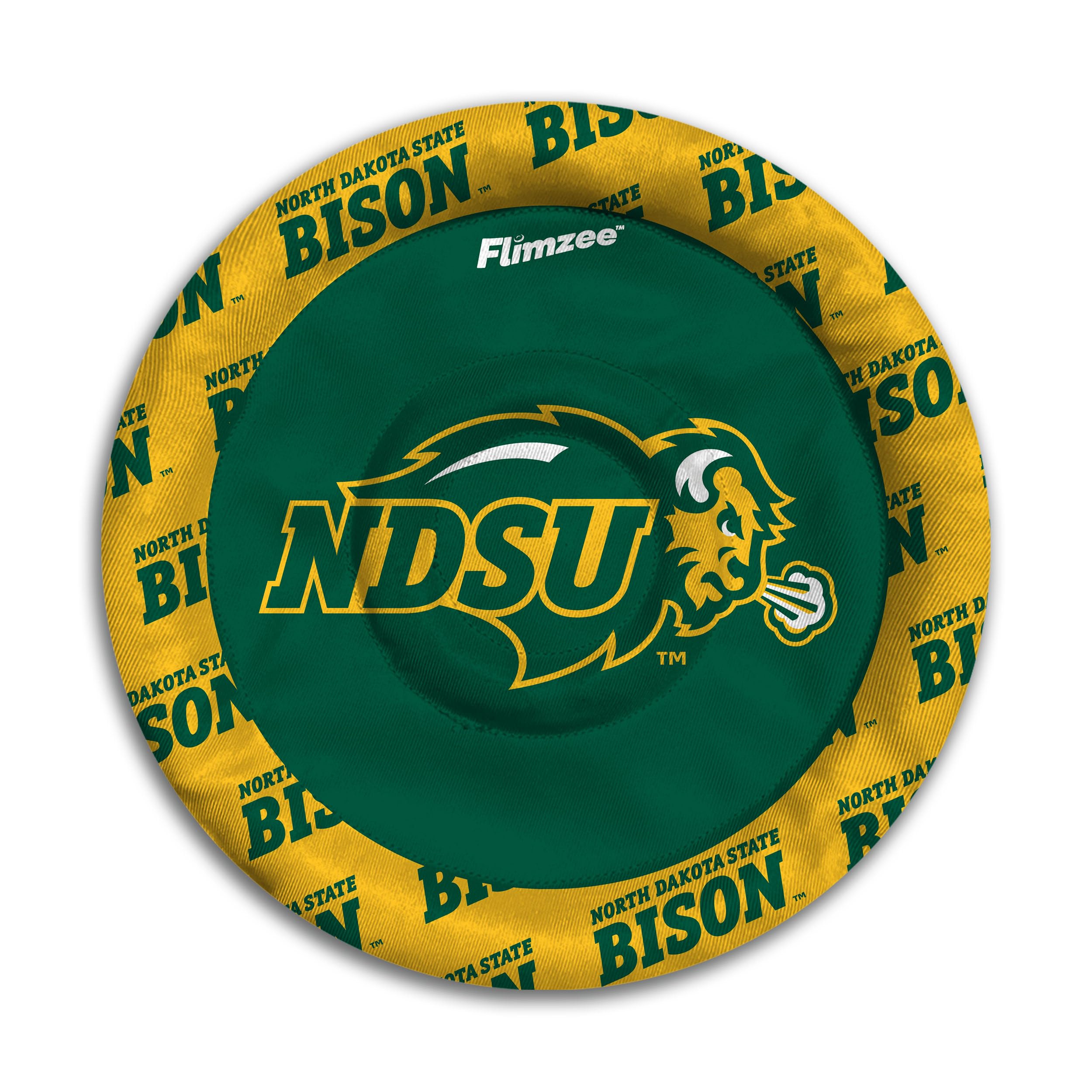 YouTheFan NCAA North Dakota State Bison Flimzee Bean Bag Flying Disc