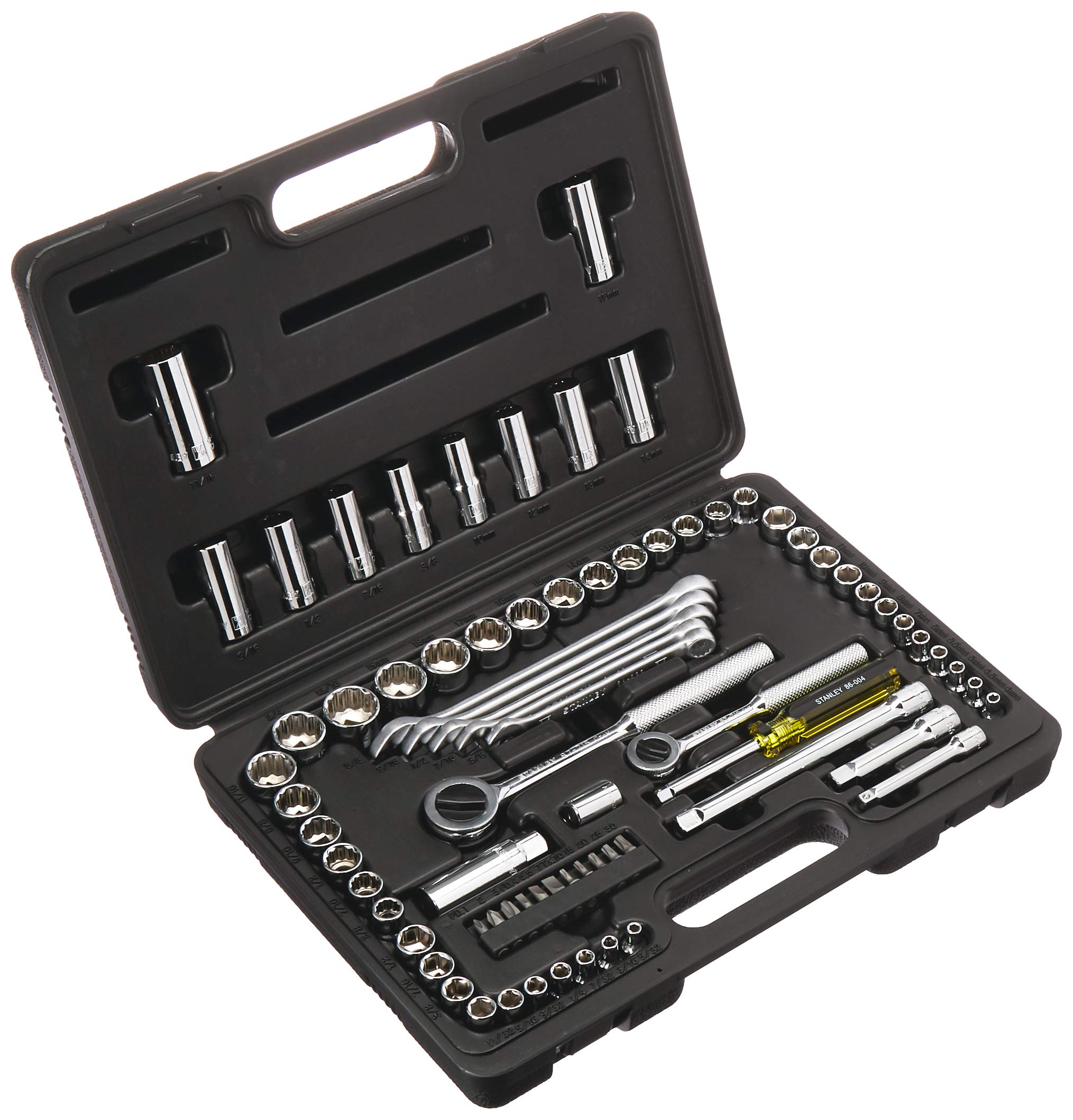 Amazon | STANLEY TOOLS 94-247 75ピース 1/4インチ & 3/8インチ 