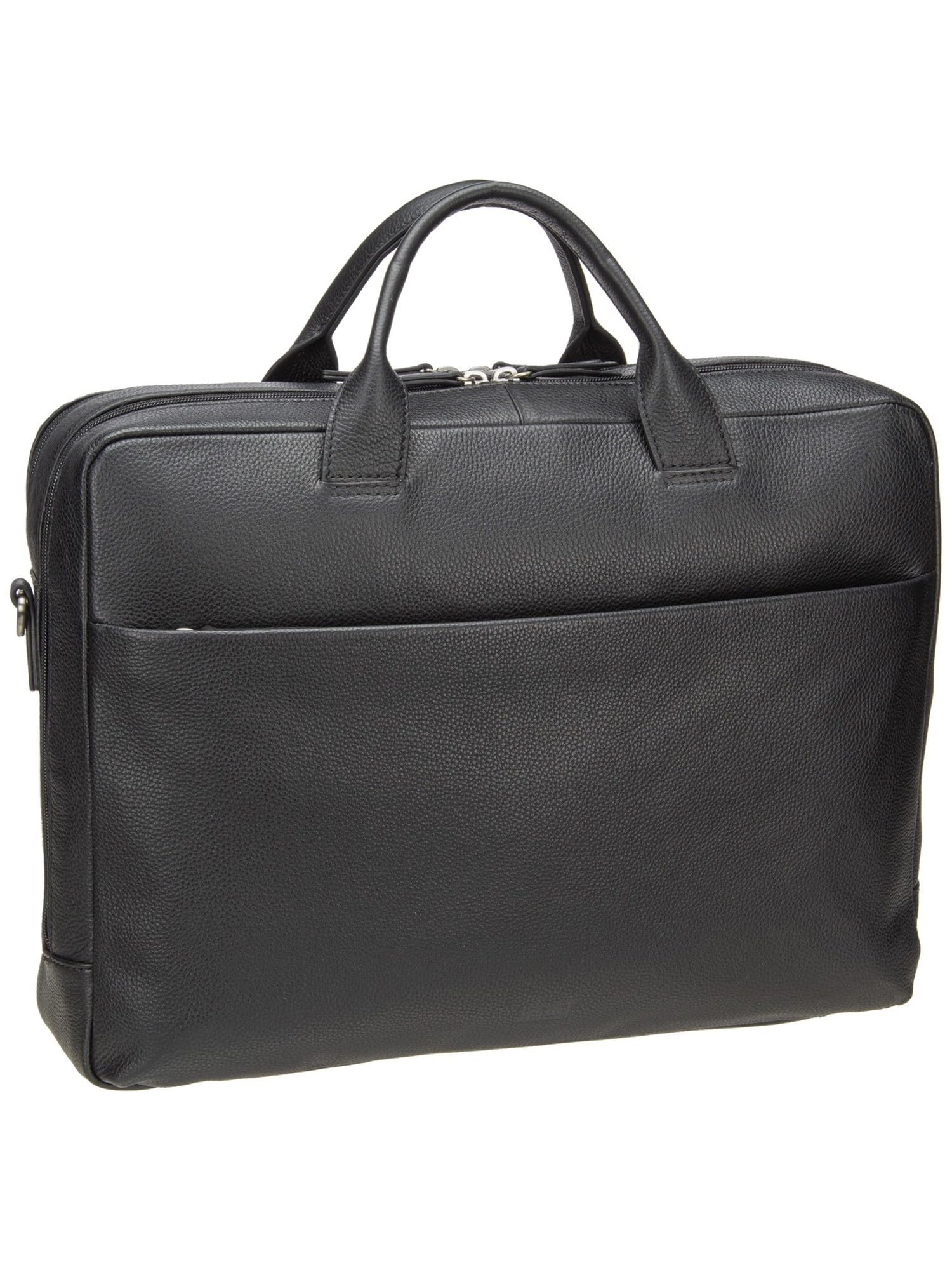 Jost bolsa de ordenador portátil maletín con compartimento para portátil Frankfurt Business Bag 2C Black