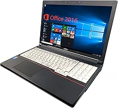 【Microsoft Office 2016搭載】【Win 10搭載】富士通 A574/H/第四世代Core i5-4300M 2.6GHz/新品メモリー:8GB/新品SSD:480GB/DVDスーパーマルチ/10キー/Bluetooth/HDMI/USB 3.0/大画面15.6インチ液晶/無線LAN搭載/外付けハードディスク:250GB無料進呈/中古ノートパソコン (新品SSD:480GB)