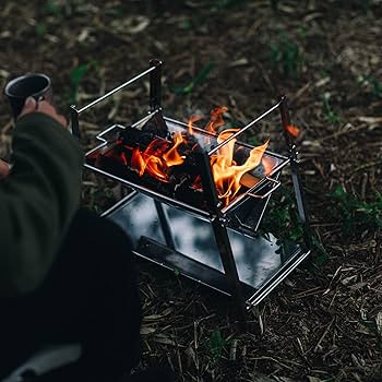 snow peak 焚火台 SR Pack & Carry Fireplace Pack & Carry (L) Fireplace - Takibi Fire & Grill - Snow Peak