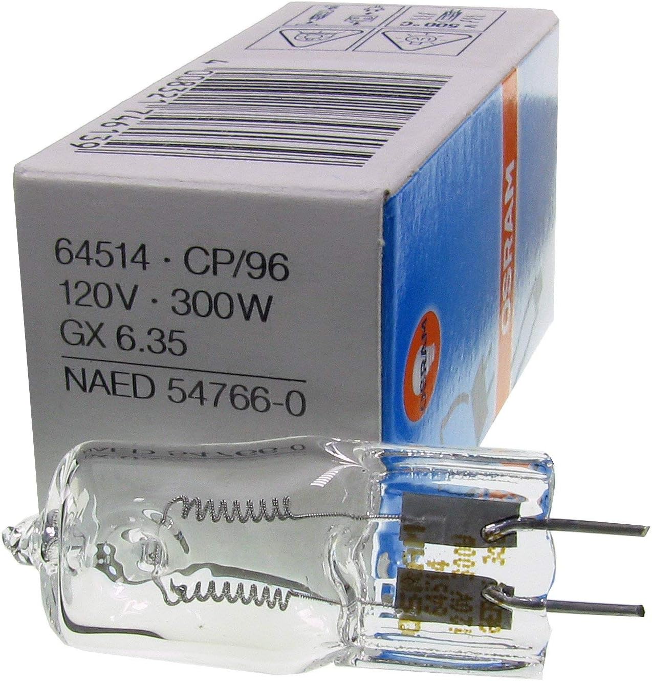 OSRAM 54766 Bipin Base Halogen Light Bulb
