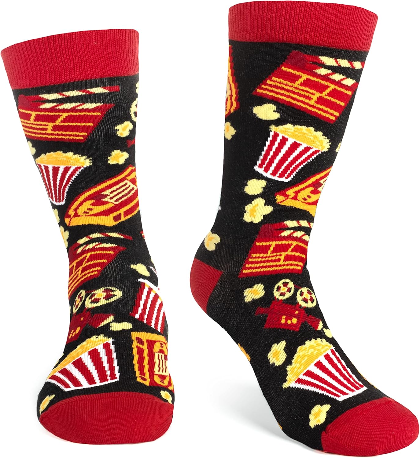 Lavley Do Not Disturb I'm Watching Movies Socks - Funny Gift for Movie Lovers and Film Buffs - Unisex for Men, Women, & Teens - Image 5