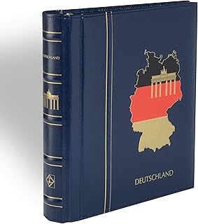 Leuchtturm 318189 SF álbum preimpreso - para sellos Perfect DP en diseño clásico - Alemania 1995-2004 - azul