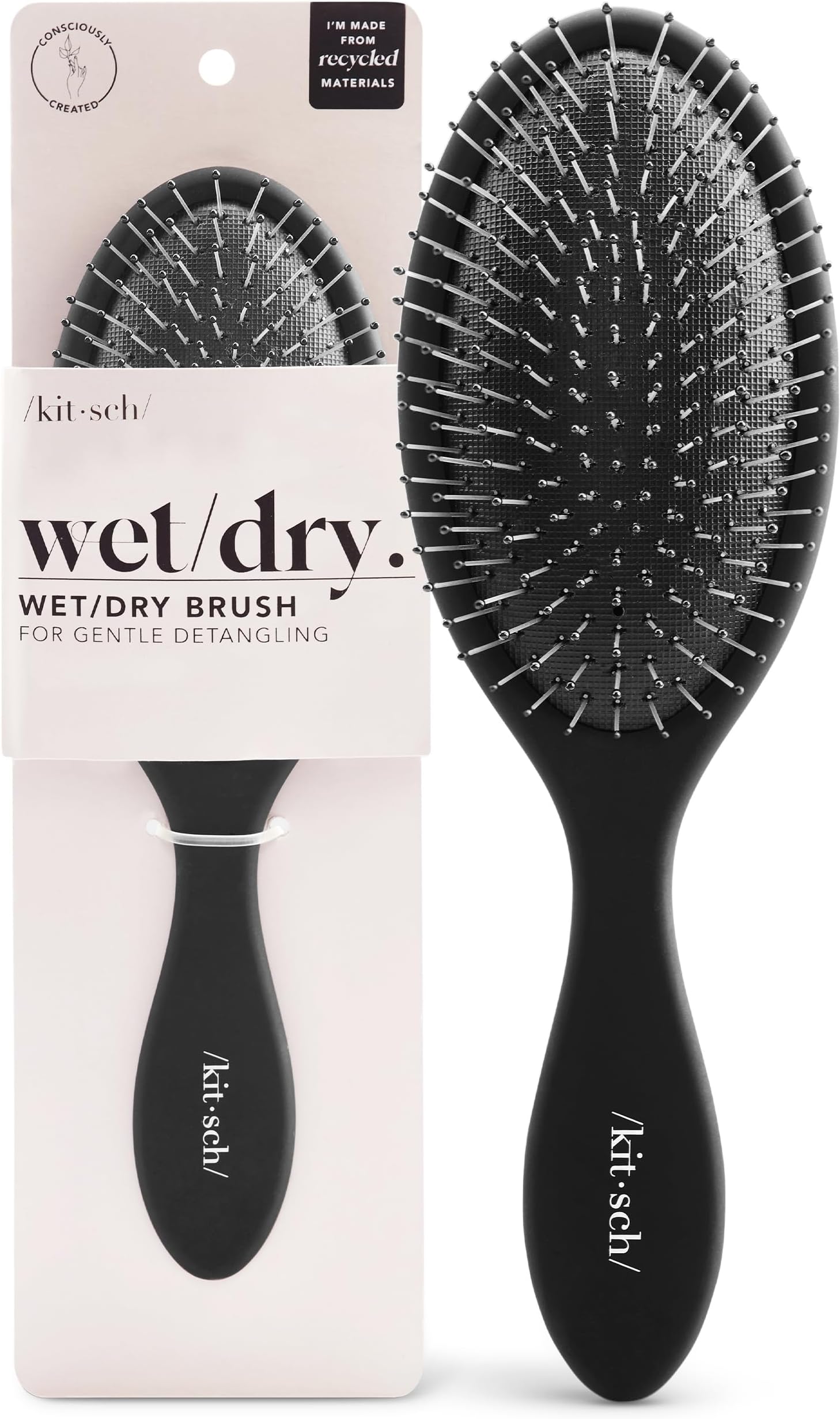 Premium Wet & Dry Brush for Women, for Frizz-free Healthy Hair and Easy Combing