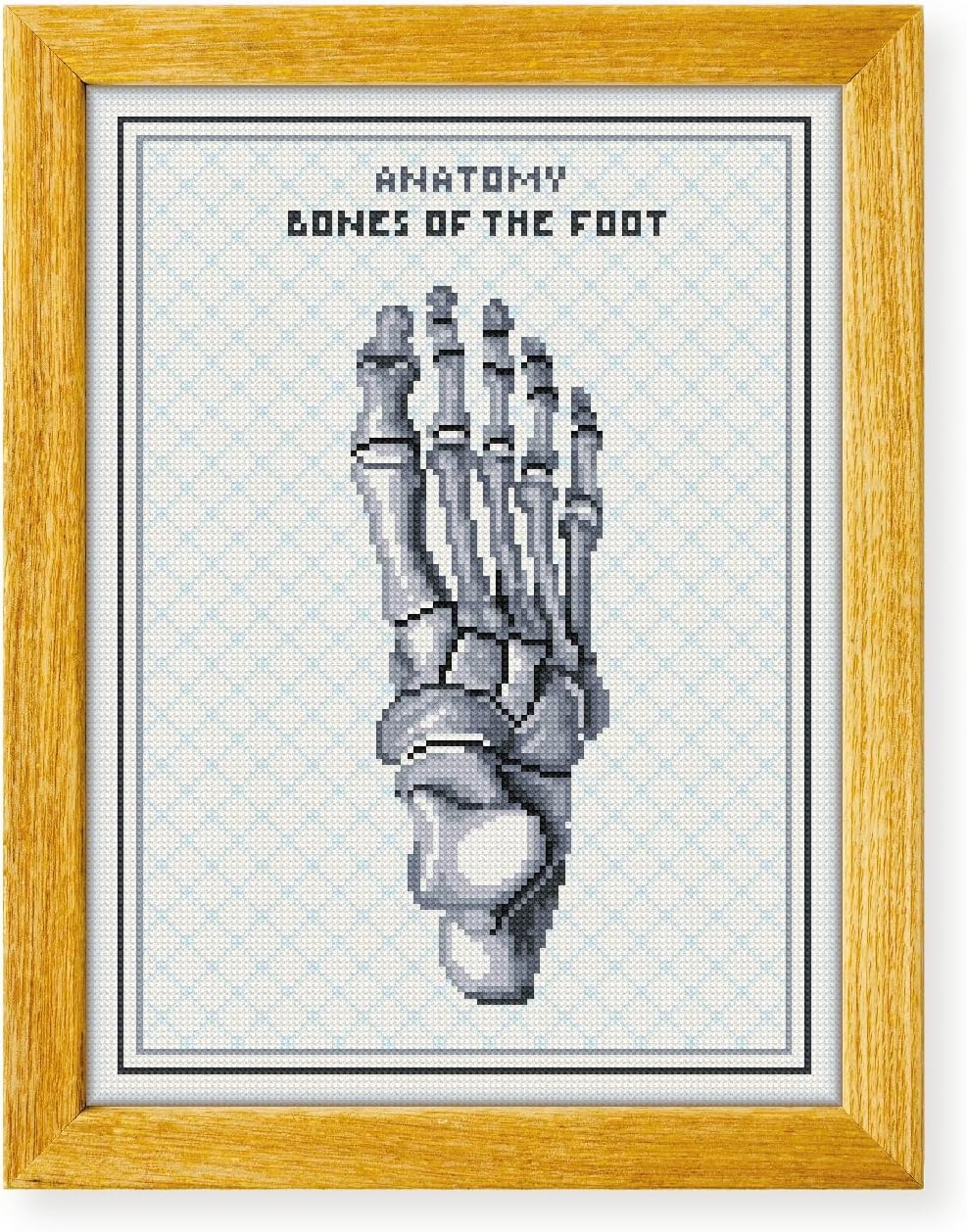Awesome Pattern Studio Foot Bones The Human Anatomy DS2067, Diamond Painting Kit, Diamond Art Kits for Adults, Full Drill 5D Diamond Dots Kits. All Items Included.