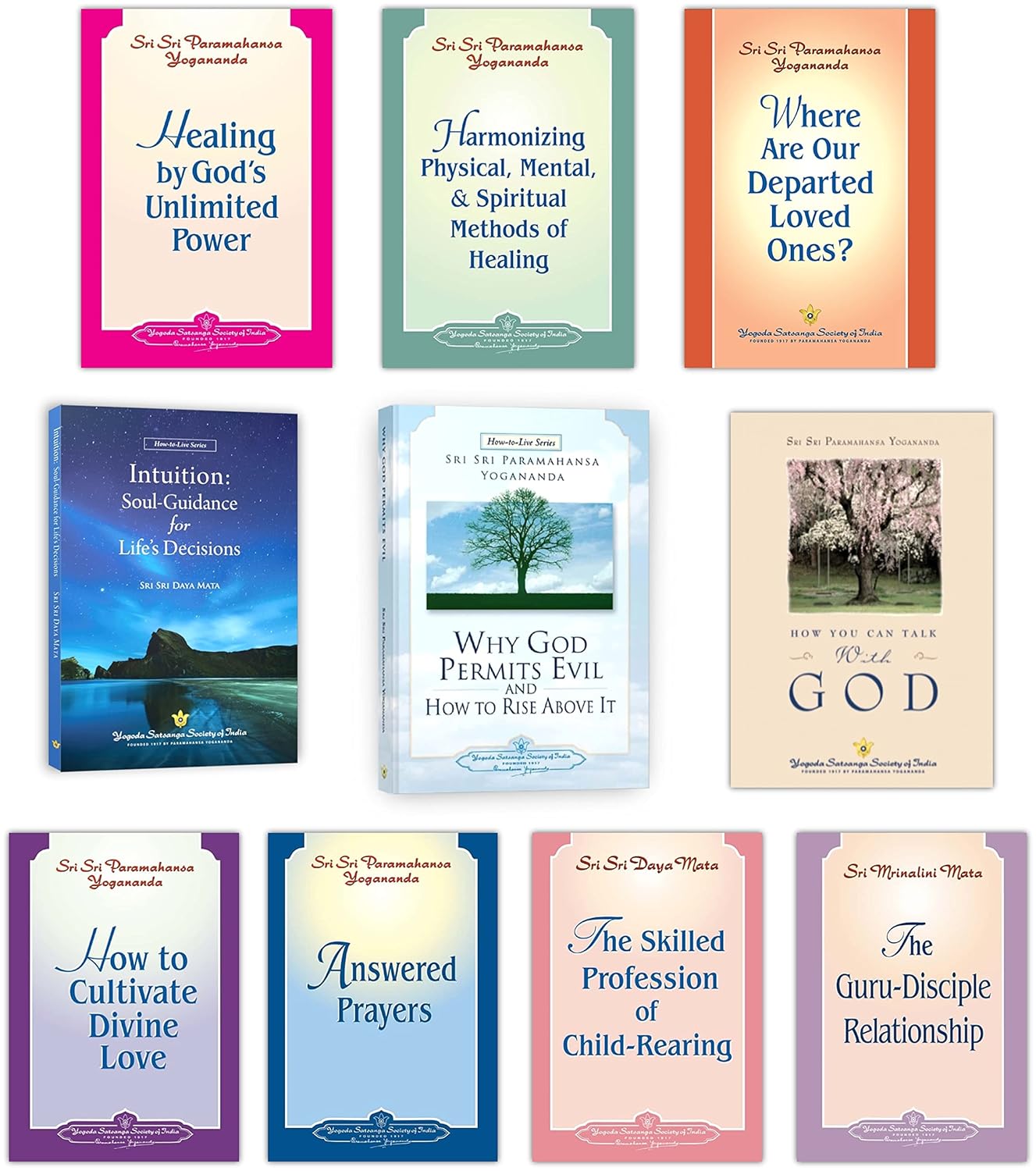 Paramahansa Yogananda Books on Physical Mental Spiritual Healing | God | Answered Prayer | Divine Love | Intuition Soul Guidance in Life’s Decisions | Inspirational How to Live Self Help English Combo Paramahansa Yogananda Books on Physical Mental Spiritual Healing | God | Answered Prayer | Divine Love | Intuition Soul Guidance in Life’s Decisions | Inspirational How to Live Self Help English Combo