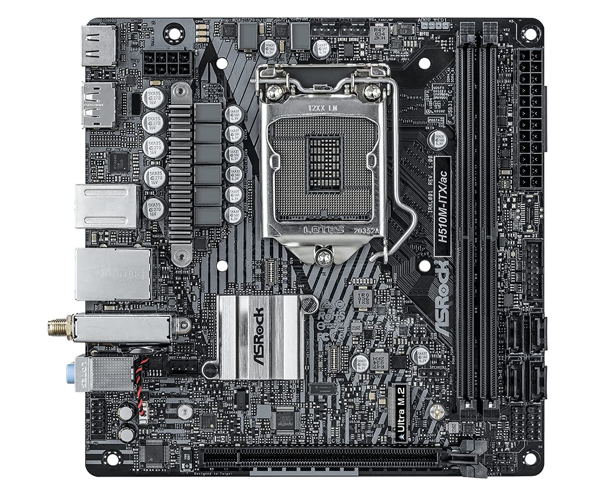 H510 ITXマザーボード、Core i3-10100T、WIFI付き Amazon | ASRock マザーボード H510 M-ITX/ac Intel 10世代
