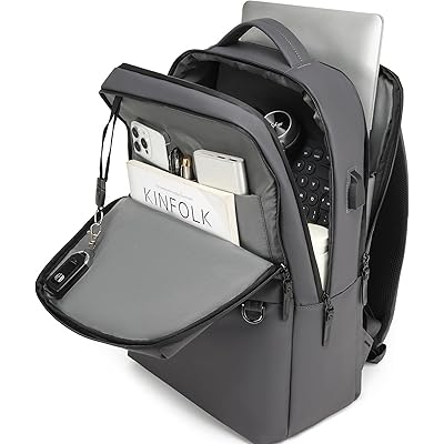 [SUNOGE] リュック ビジネスリュック バックパック リュックサック メンズ 大容量 防水 止水ファスナー 軽量 PCリュック 16インチ USB充電ポー …