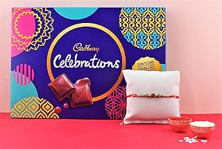SFU E Com Cadbury Celebration Gift Box with Rakhi | Rakhi Chocolate For Brother | Rakhi with Cadbury Celebration Pack| Rol Price In India