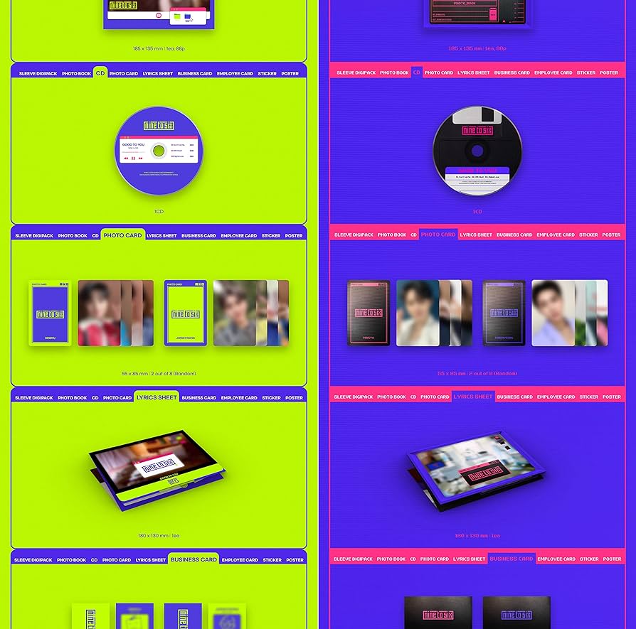 DKZ 9to6 ナイントゥーシックス NINETOSIX 封入 ラキドロ 💿UNBOXING💿 NINE to SIX (DKZ) 1st Single Album 'GOOD TO YOU