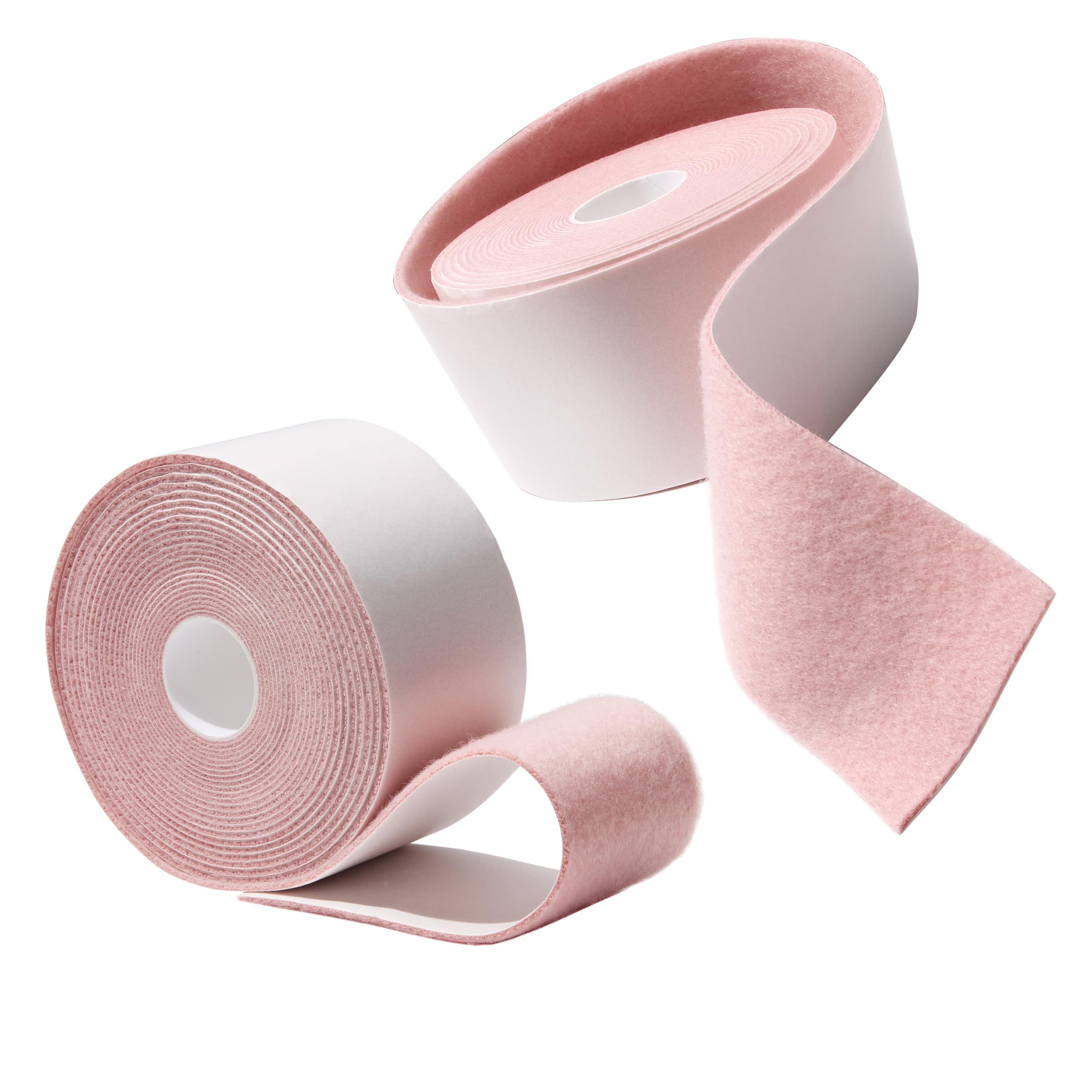 Plush Cotton Moleskin for Feet – 2 Rolls (2” x 15’ Each, 30’ Total) – Densely Woven for Blister Prevention & Foot Protection