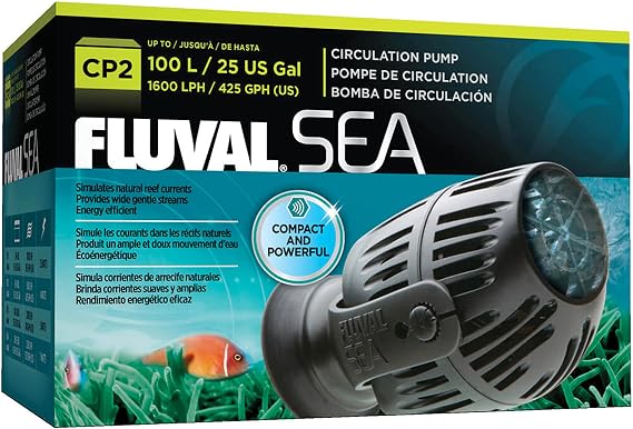 Fluval Sea CP2 Wave Maker Circulation Pump for Aquariums | For Freshwater & Saltwater Aquariums