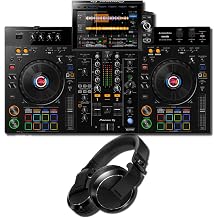 Pioneer XDJ-RX3 2-Channel All-In-One DJ System Bundle with HDJ-X7-K Closed-Back DJ Headphones 10.1-Inch Touchscreen, 50mm Cueing Cans, rekordbox and Serato Ready for Mobile, Wedding, and Club DJ