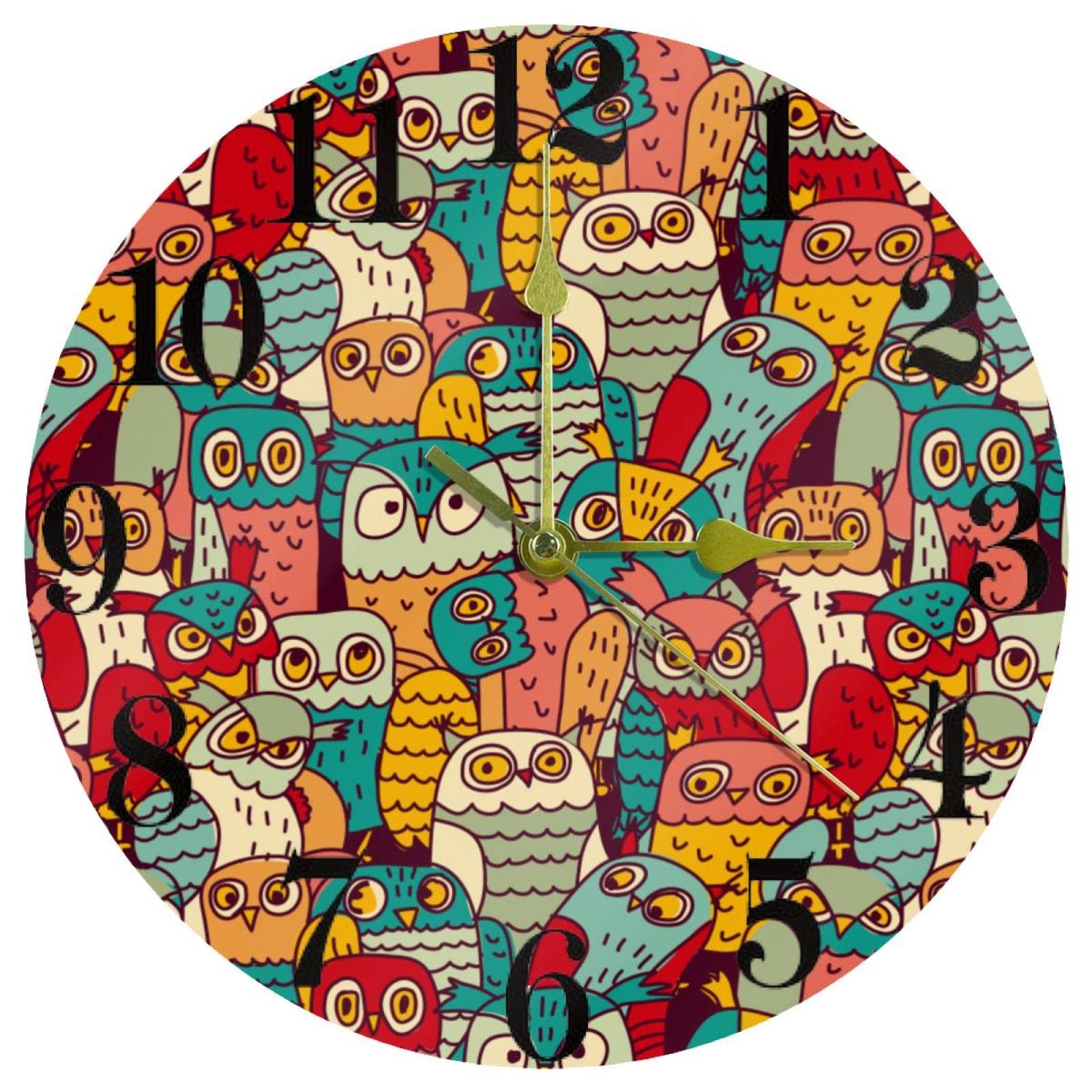 Horloge murale amusante pour école et bureau qui décore votre intérieur avec style