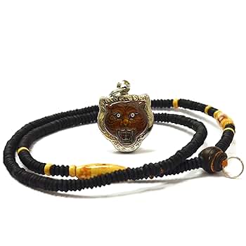 Muay Thai Jewelry Magic Tiger Pendant Amulet Luang Phor Pern