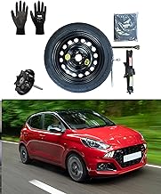 Spare Wheel Kit 16" Compatible with Hyundai I10 with Cric, Key, Screw, Gloves and Bag 125/80R16
