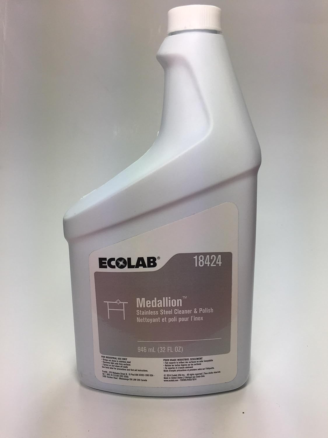 ECOLAB 18424 Medallion refill Stainless Steel Cleaner