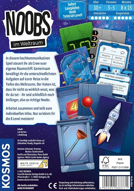 Foto 2 de 6 de Kosmos 683771 Noobs - En el Espacio, domina Las misiones espaciales Juntos, Divertido y comunicativo, Juego…