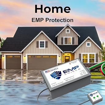 EMP Shield Home EMP & Lightning Protection + CME Defense for Flush Mounted Breaker Box (SP-120-240-RL/Concealed Model) Lightning, Solar Flare, and Surge Protection